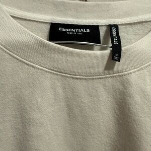 Fear of God Essentials Off-White Crewneck Sweater